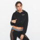 Forever Young Pocket Cropped Hoodie 