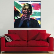 Legend Mandela Paint Art