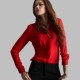 Solid Cotton Blouse Long Sleeves Shirt Collar