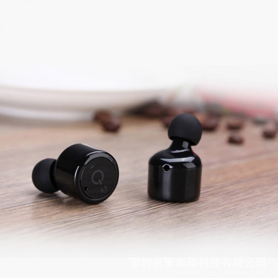 Sweat proof earbuds micro earphone speaker, wireless headphones for iphone