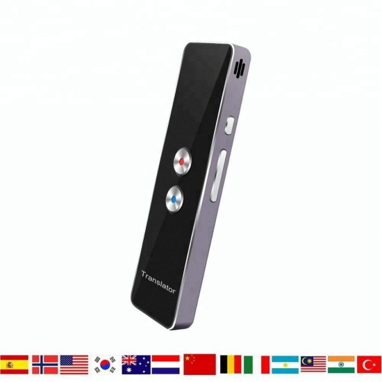  Real time multilingual electronic voice translator